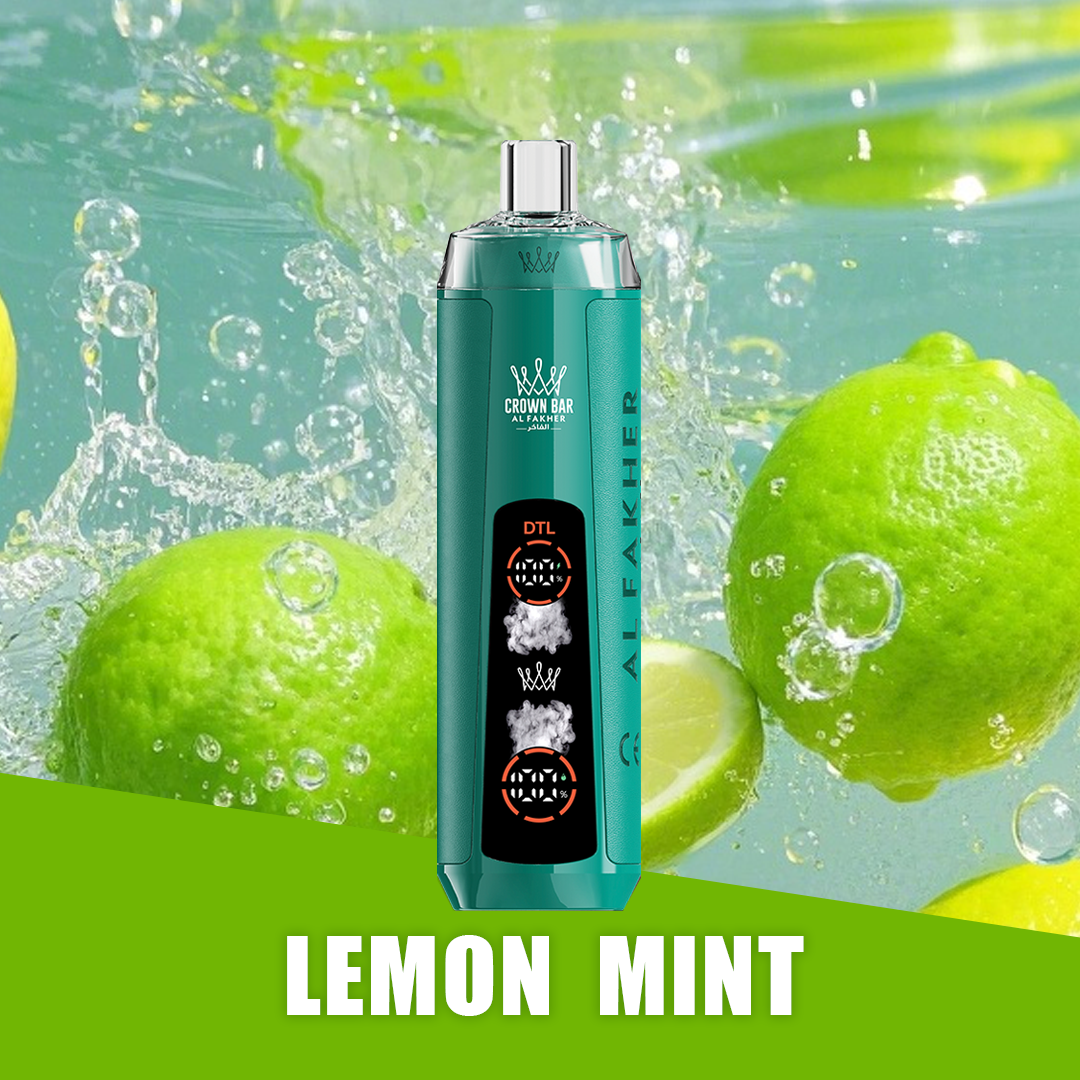Grape Mint - 8000 Puffs Dual Mode Al Fakher Crown Bar
