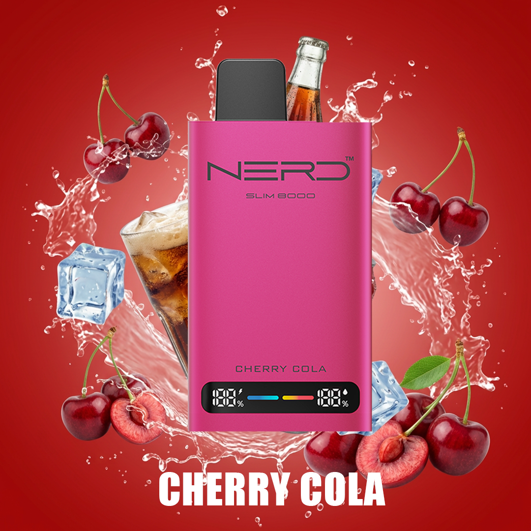 Cherry Cola - 8000 Puffs Nerd Slim