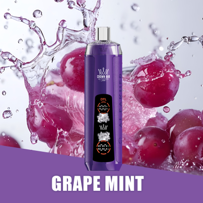 Grape Mint - 8000 Puffs Dual Mode Al Fakher Crown Bar