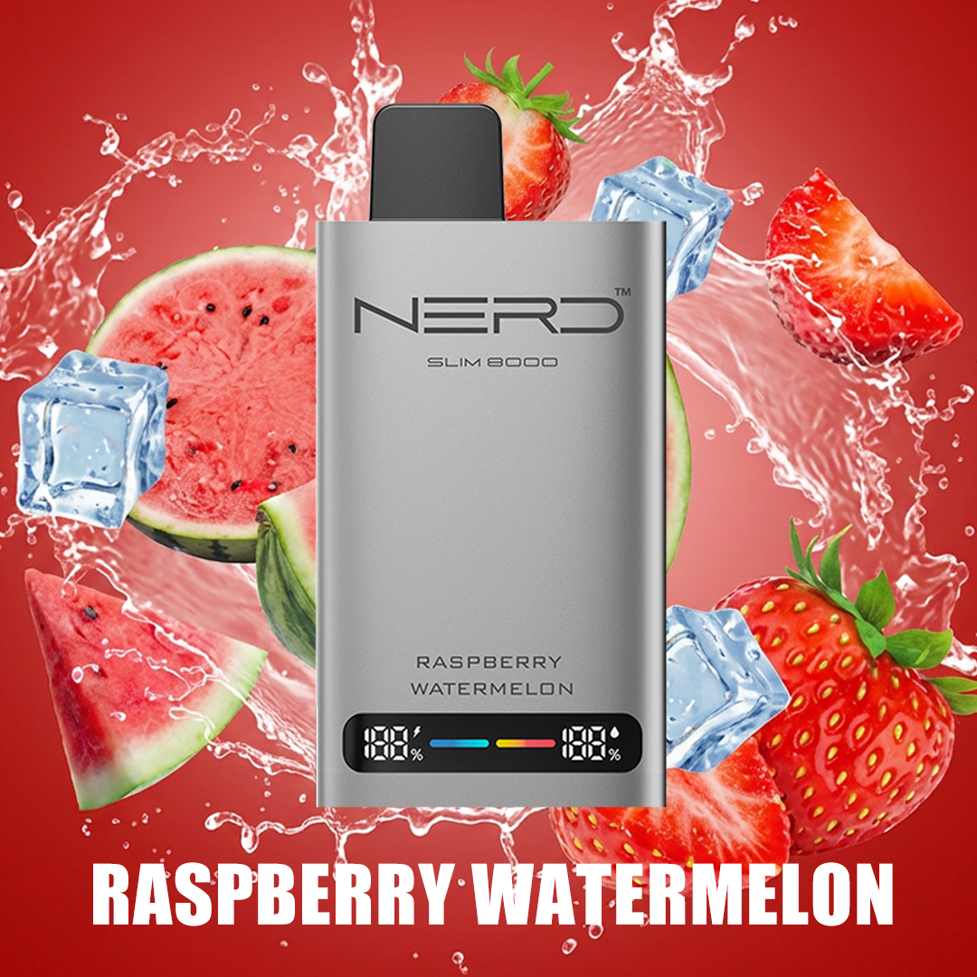Blackcurrant Ice - 8000 Puffs Nerd Slim