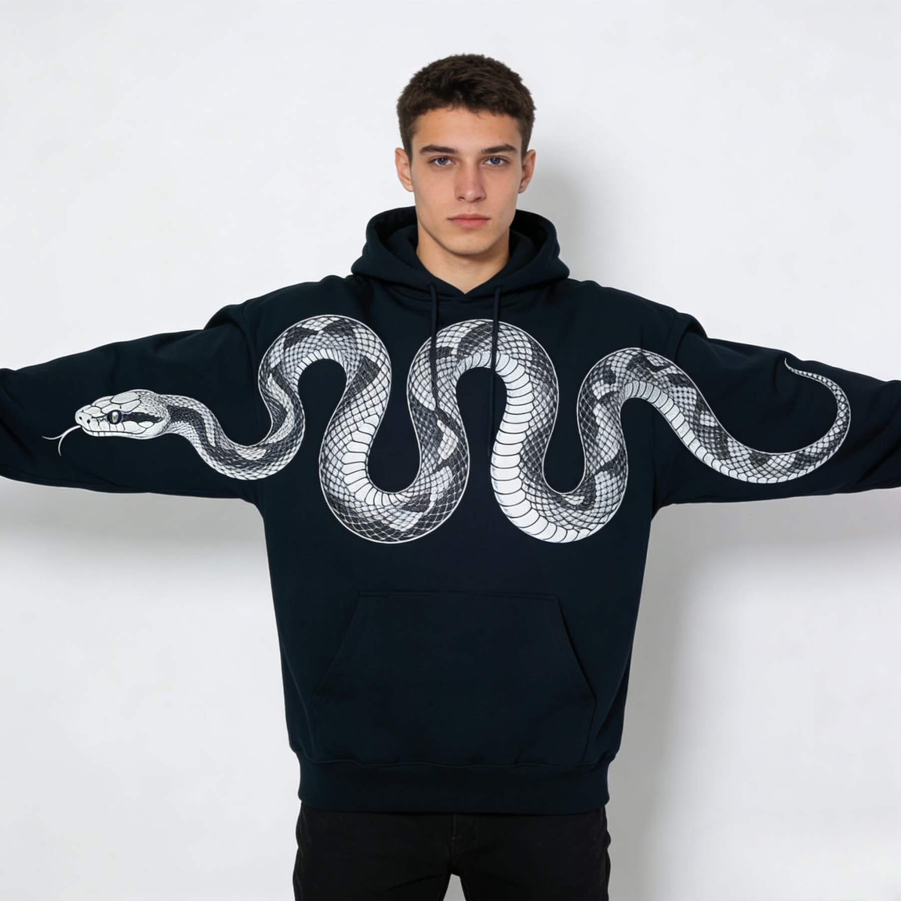 snake hoodie