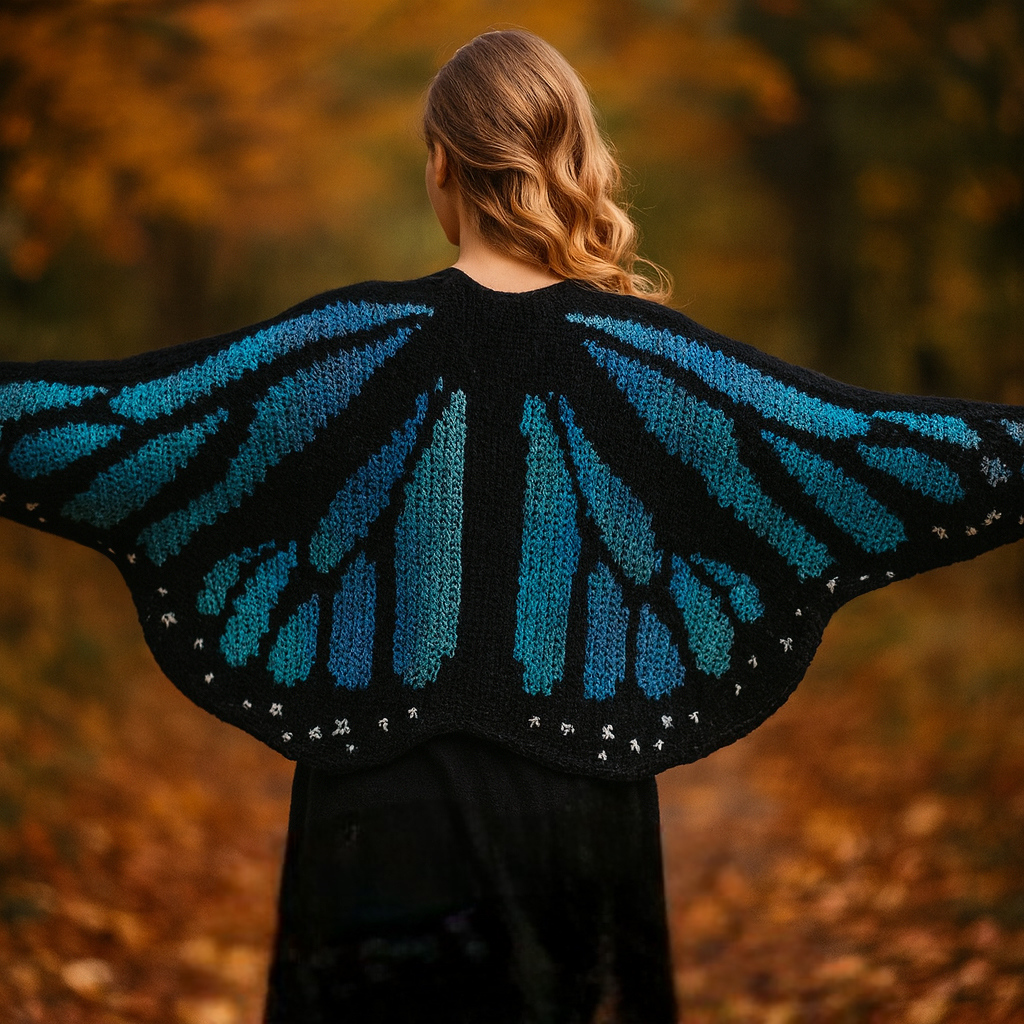 Butterfly Wings Knit Cardigan
