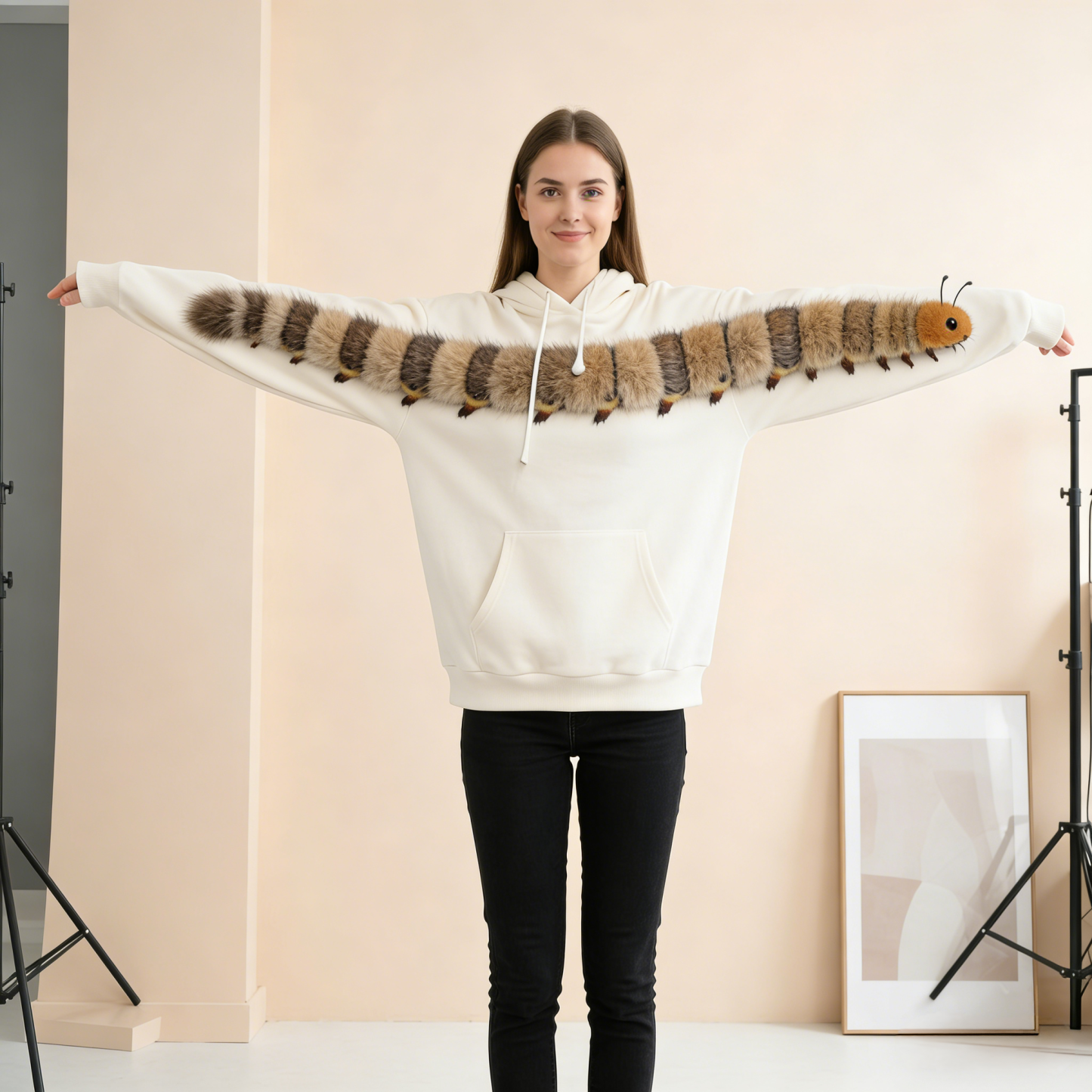 Caterpillar Hooded Sweatshirt