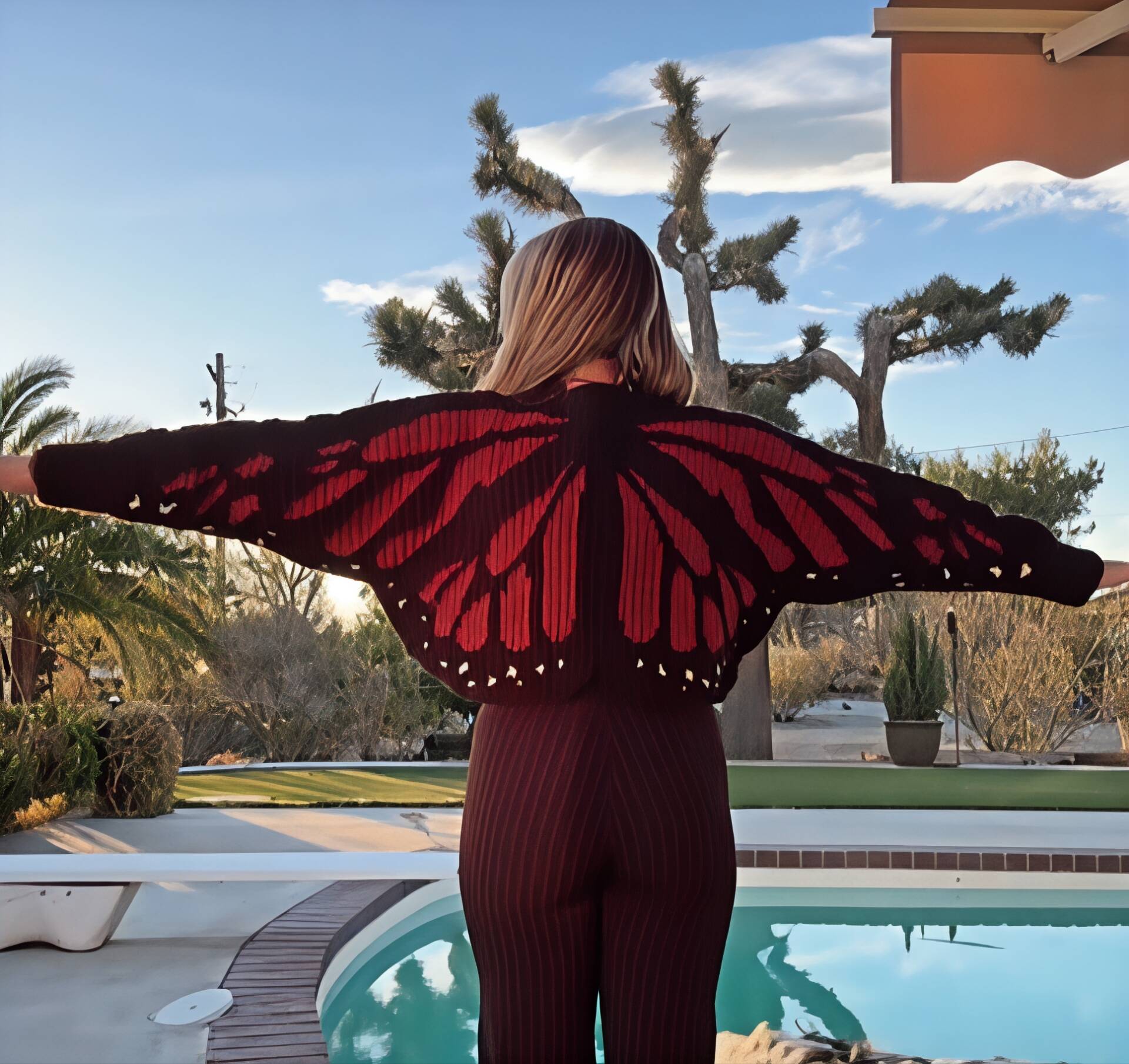 Butterfly Wings Knit Cardigan