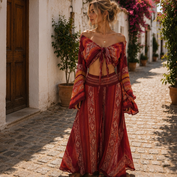 Bohemian Two-Piece Set