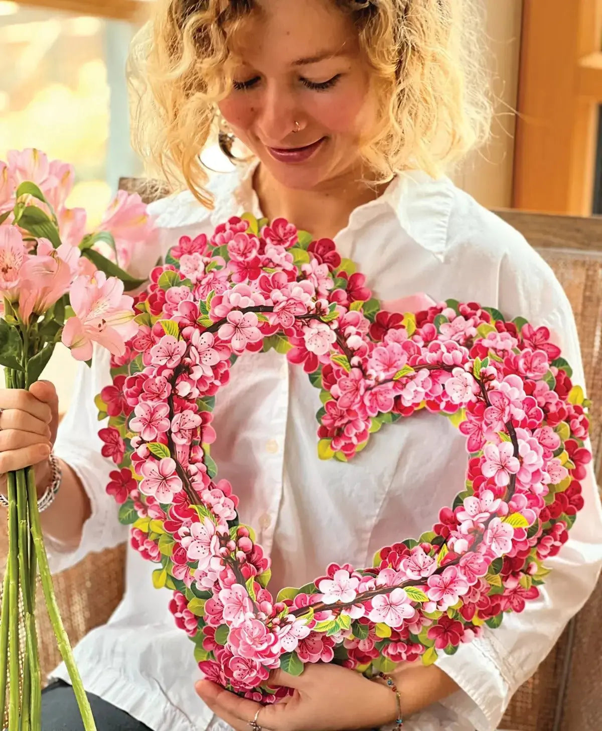 Cherry Blossom Heart