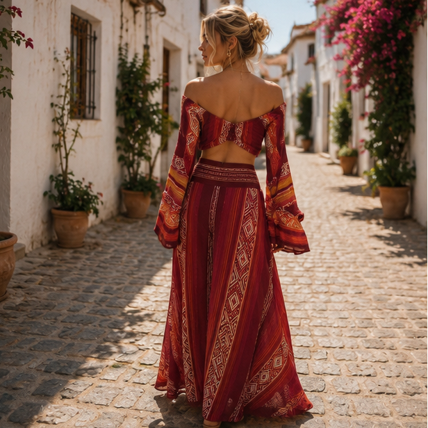 Bohemian Two-Piece Set