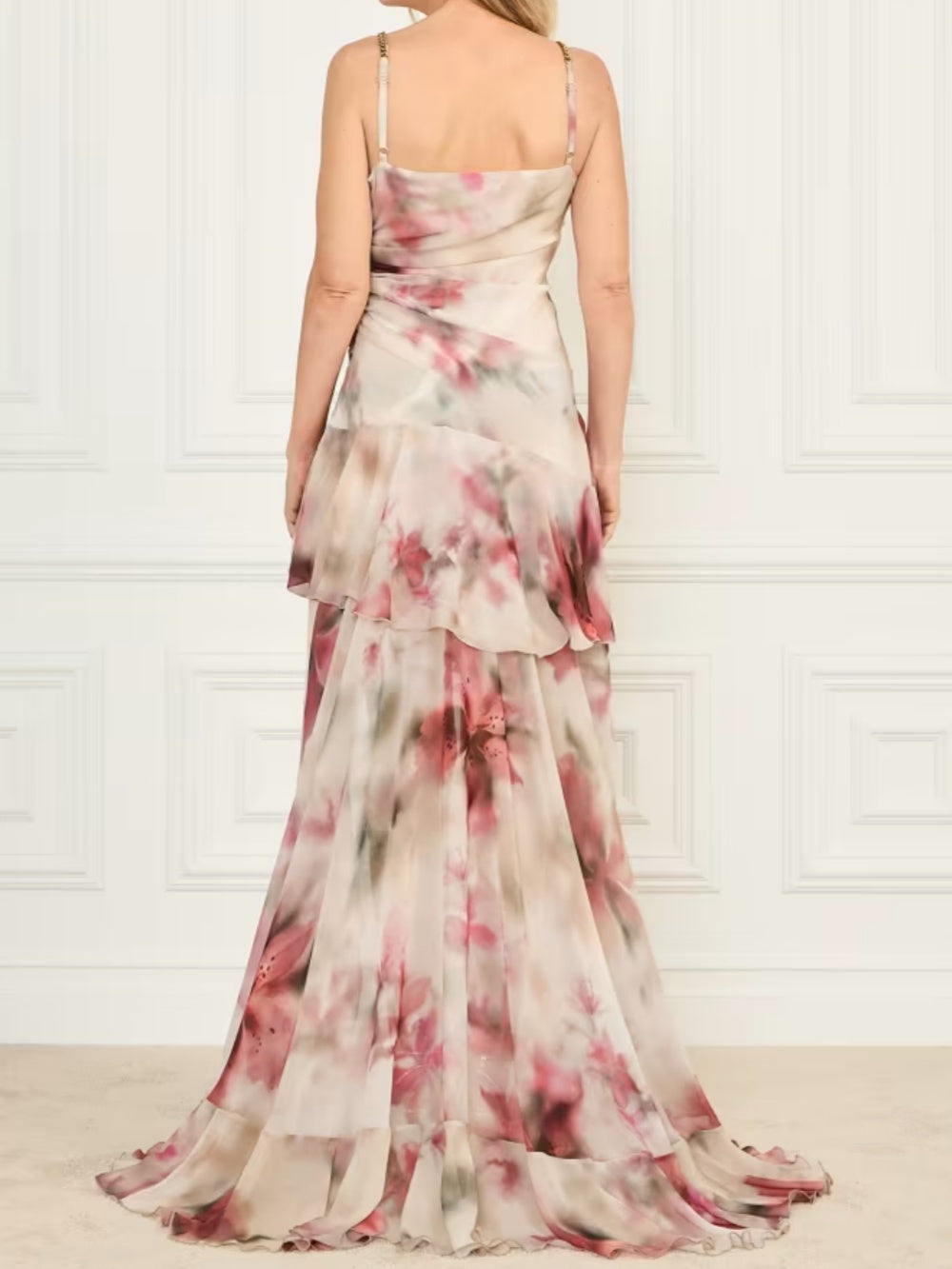 Eco Kendall Printed High-Low Dress