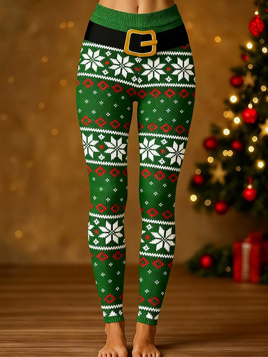 Women's Christmas Print Leggings