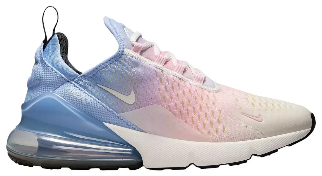 Nittgke Women's Air Max 270 Shoes Light Pink/Purple/White