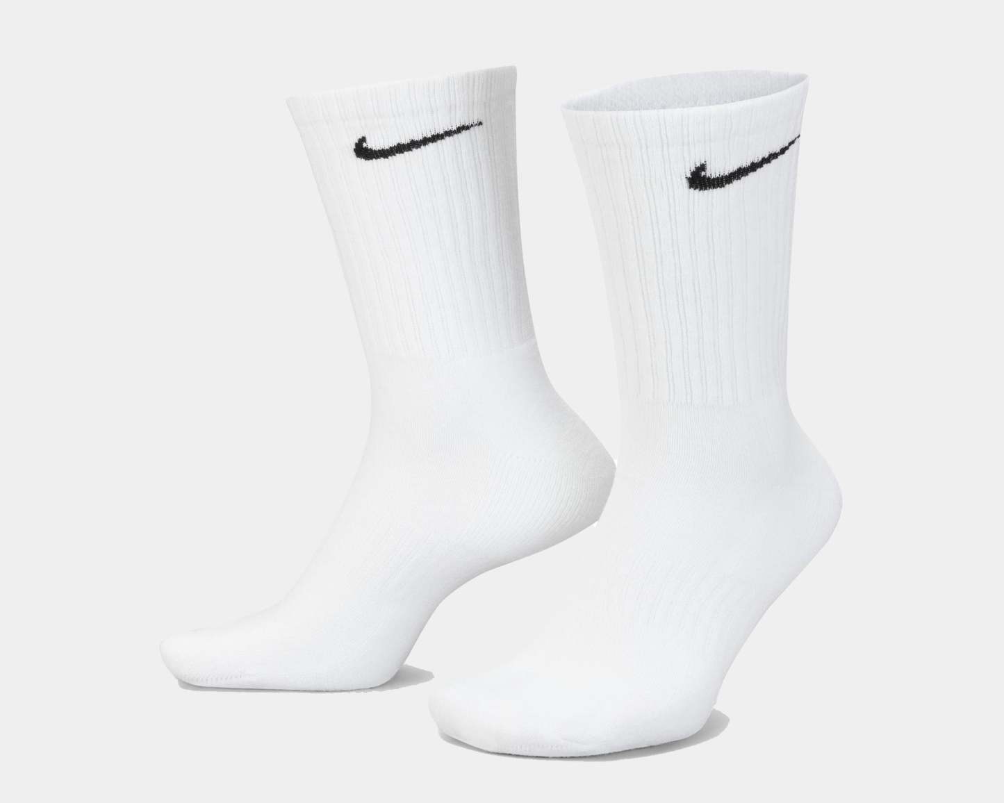 Nkhjgike Everyday Cushioned Crew Socks (2 Pair)