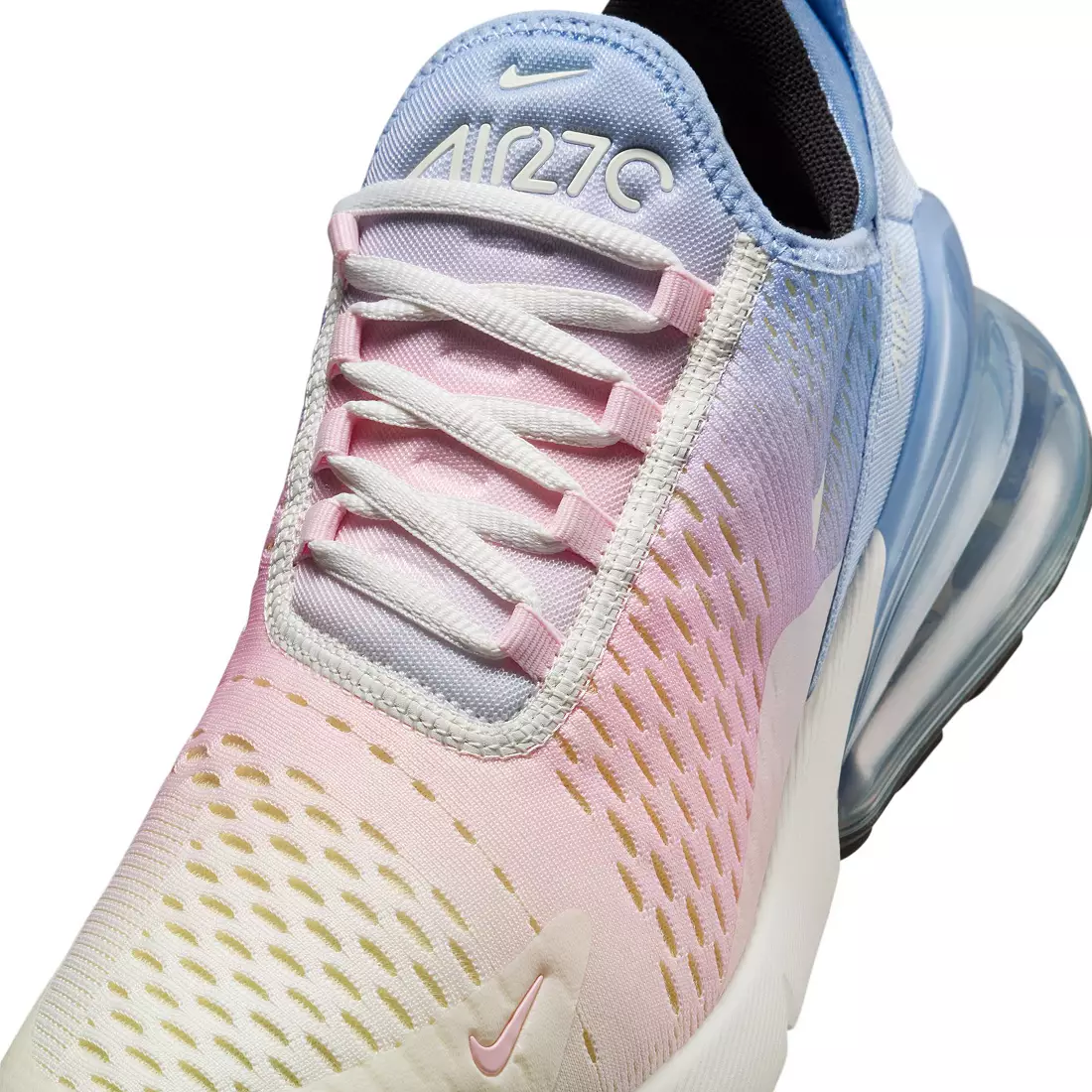 Nittgke Women's Air Max 270 Shoes Light Pink/Purple/White