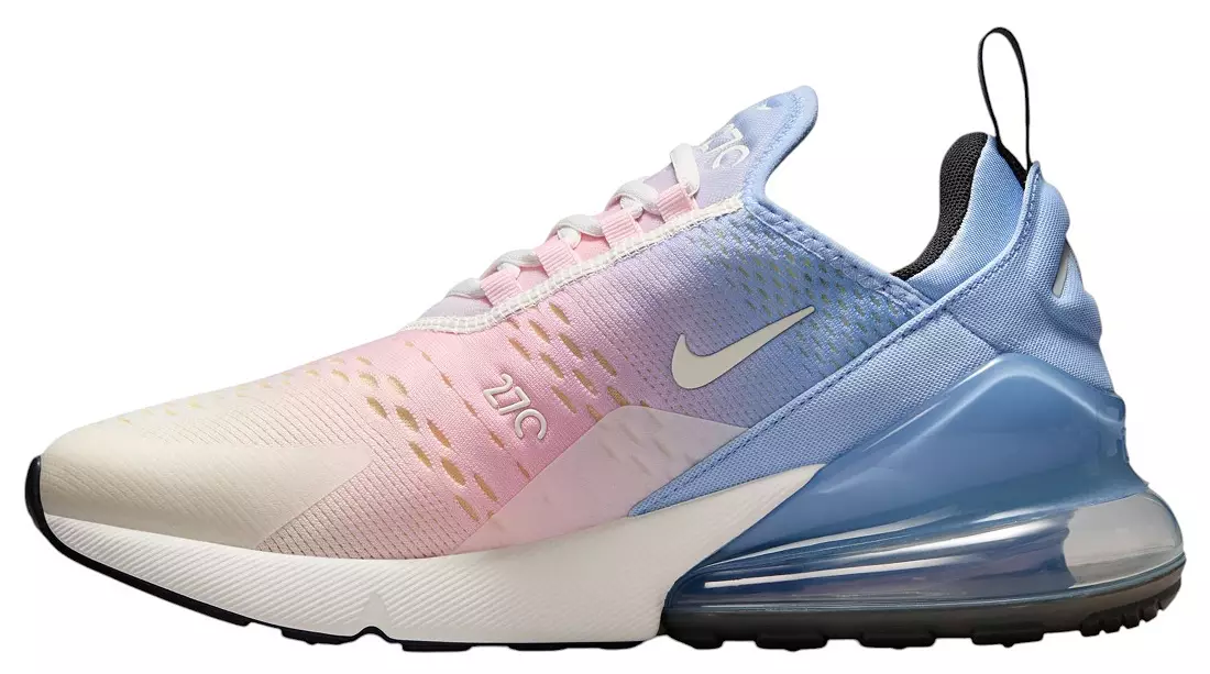 Nittgke Women's Air Max 270 Shoes Light Pink/Purple/White