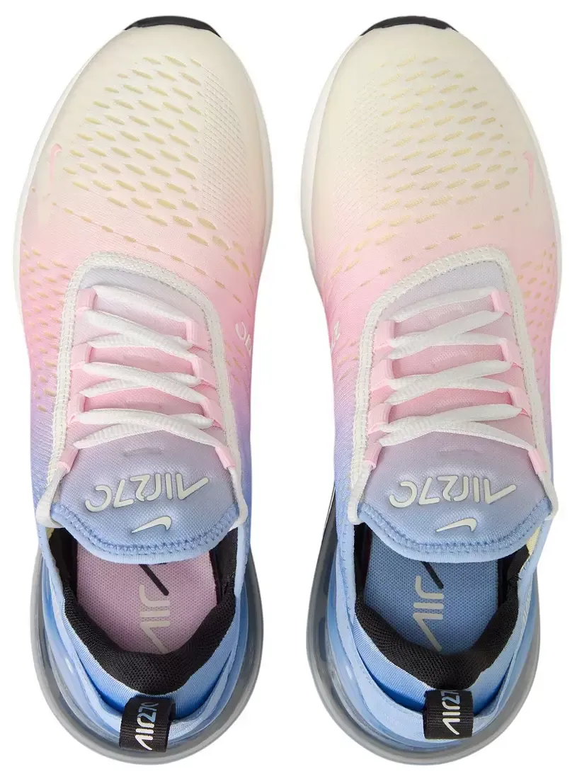 Nittgke Women's Air Max 270 Shoes Light Pink/Purple/White