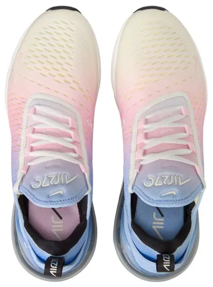 Nittgke Women's Air Max 270 Shoes Light Pink/Purple/White