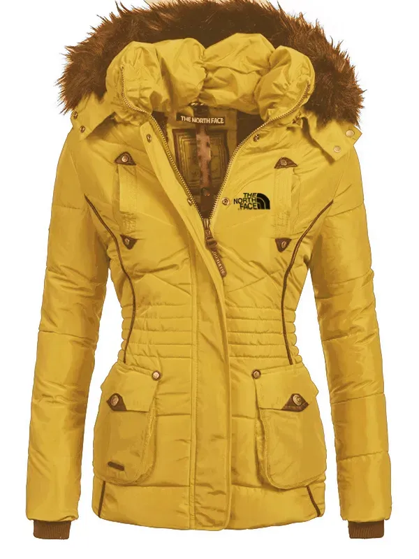 Chaqueta de invierno con capucha - mujer