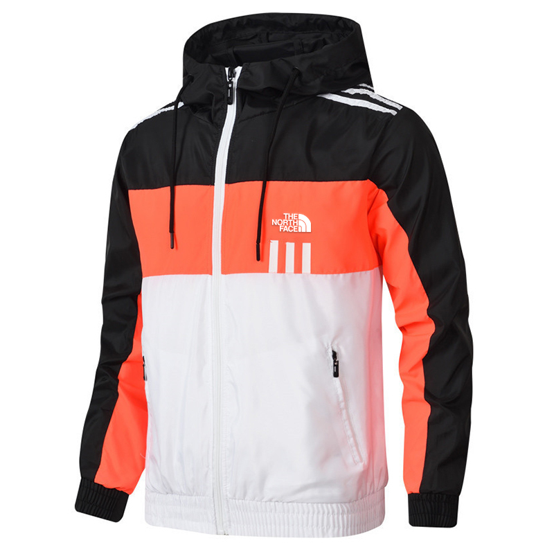 abrigo deportivo con dise?o colour block