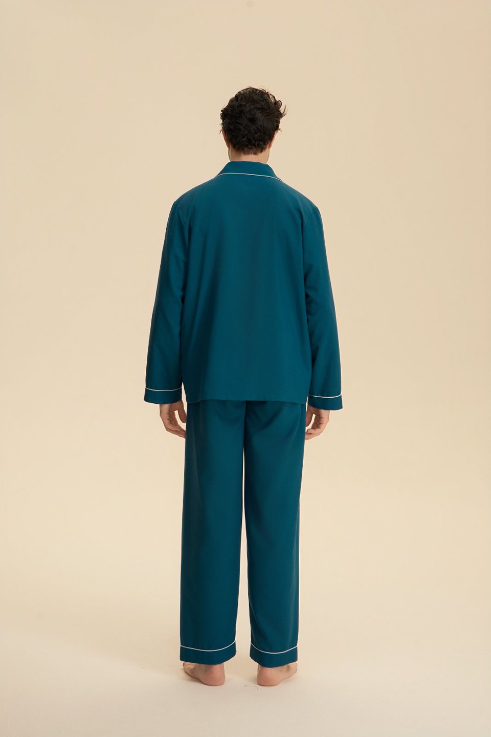 Women's Blue Cloud Cotton Pajama Set