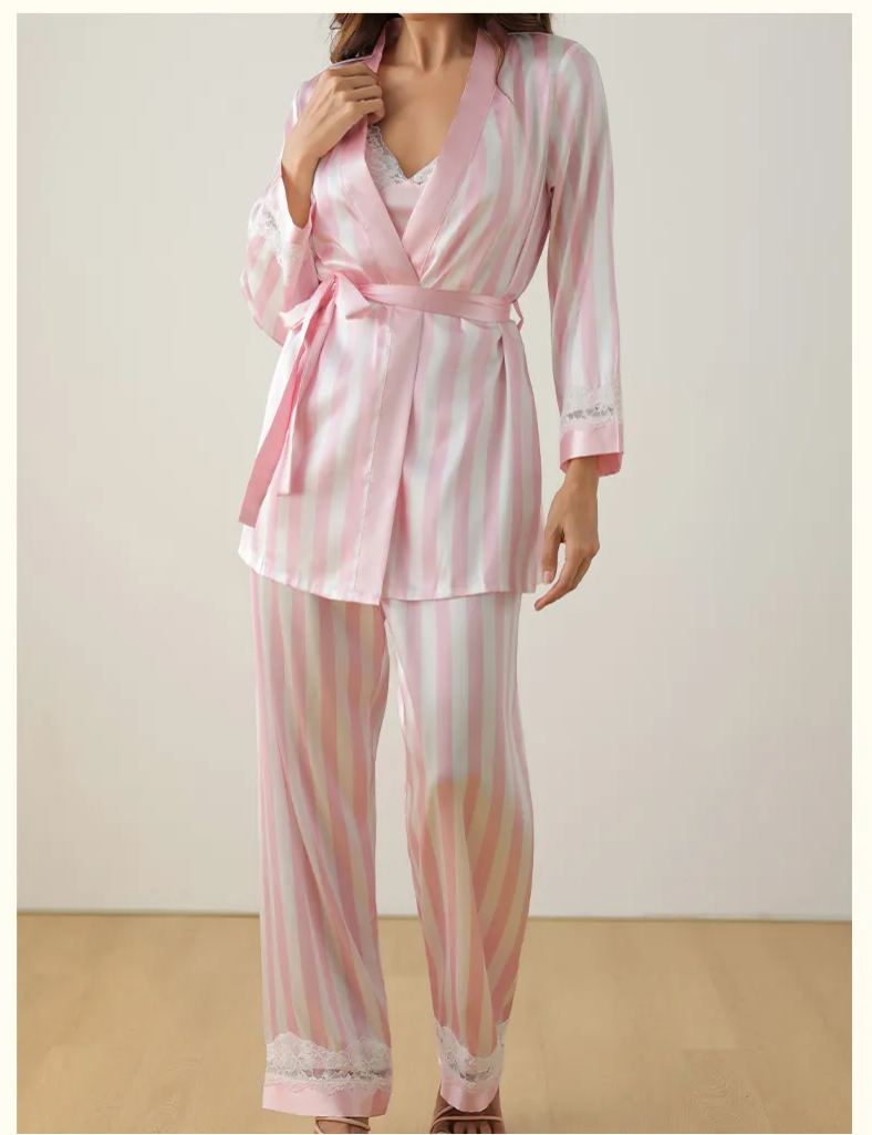 PINK STRIPS 3-pieces Set