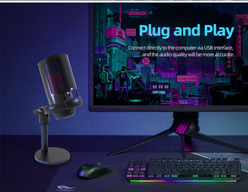 MICHENSEN USB Capacitive Headphone Amplifier Streaming Microphone