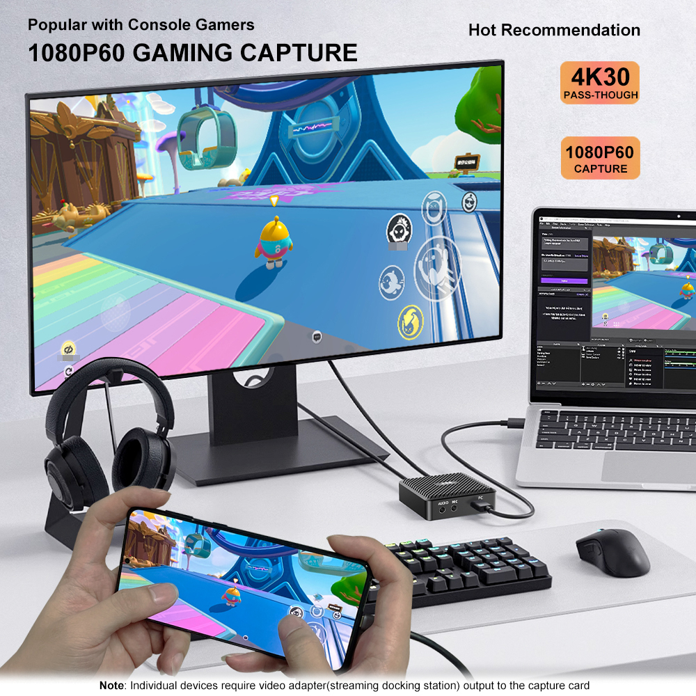 MICHENSEN T300 1080P Gaming Capture Card