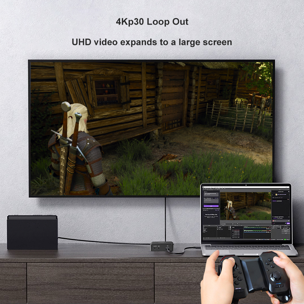 MICHENSEN T300 1080P Gaming Capture Card