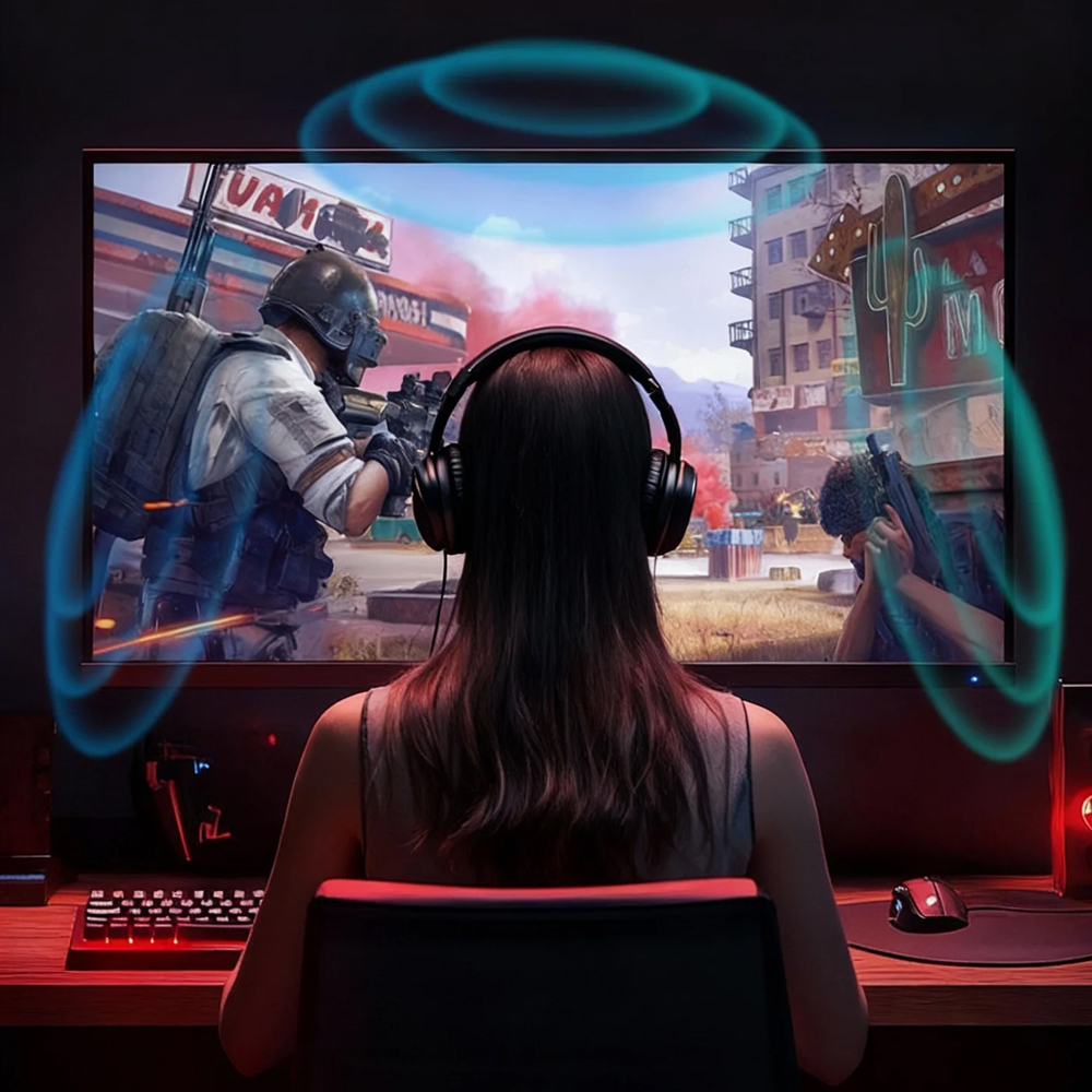 MICHENSEN H300 USB-C to 3.5mm 7.1 Audio with Dynamic Range Enhancement