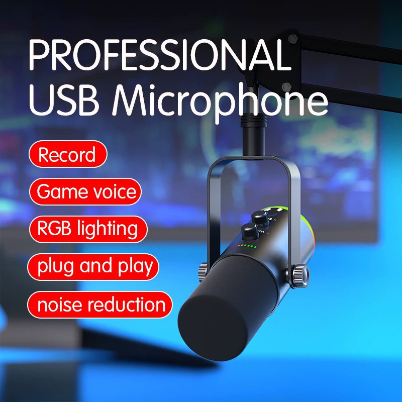 MICHENSEN USB Capacitive Headphone Amplifier Streaming Microphone