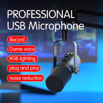 MICHENSEN USB Capacitive Headphone Amplifier Streaming Microphone