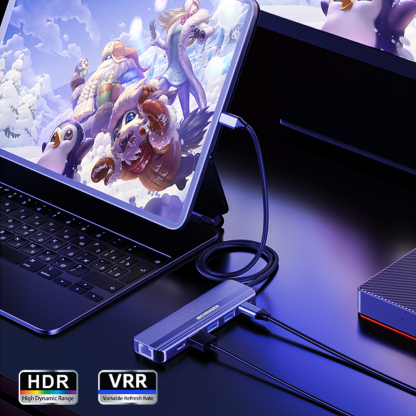 MICHENSEN 6-IN-1 Multifunctional Streaming Type-C Docking Station