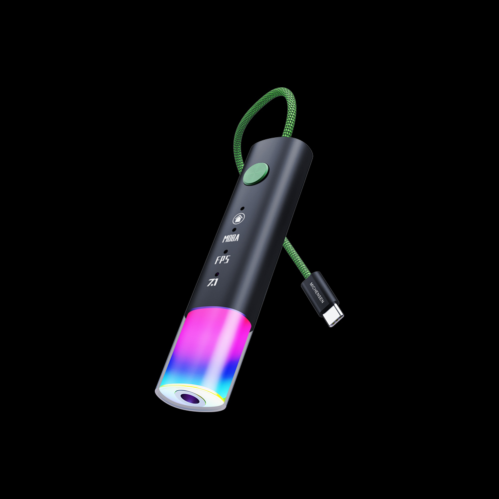 MICHENSEN H300 USB-C to 3.5mm 7.1 Audio with Dynamic Range Enhancement