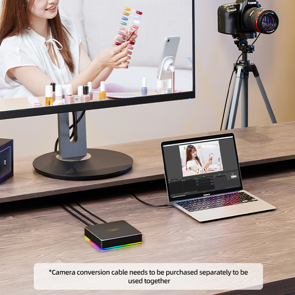 MICHENSEN T800 4K@60Hz HDR/VRR Gaming Capture Box