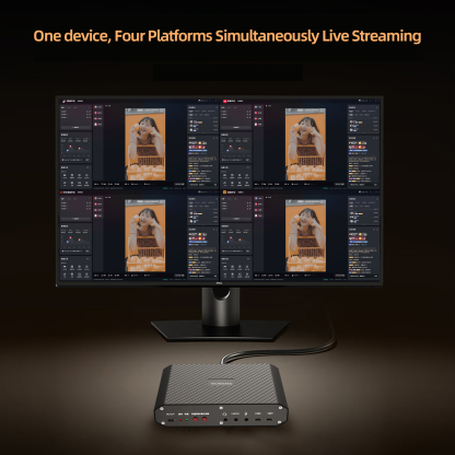 MICHENSEN T806 Dual 4K@30Hz Input and Output with HDR, VRR Video Capture Box