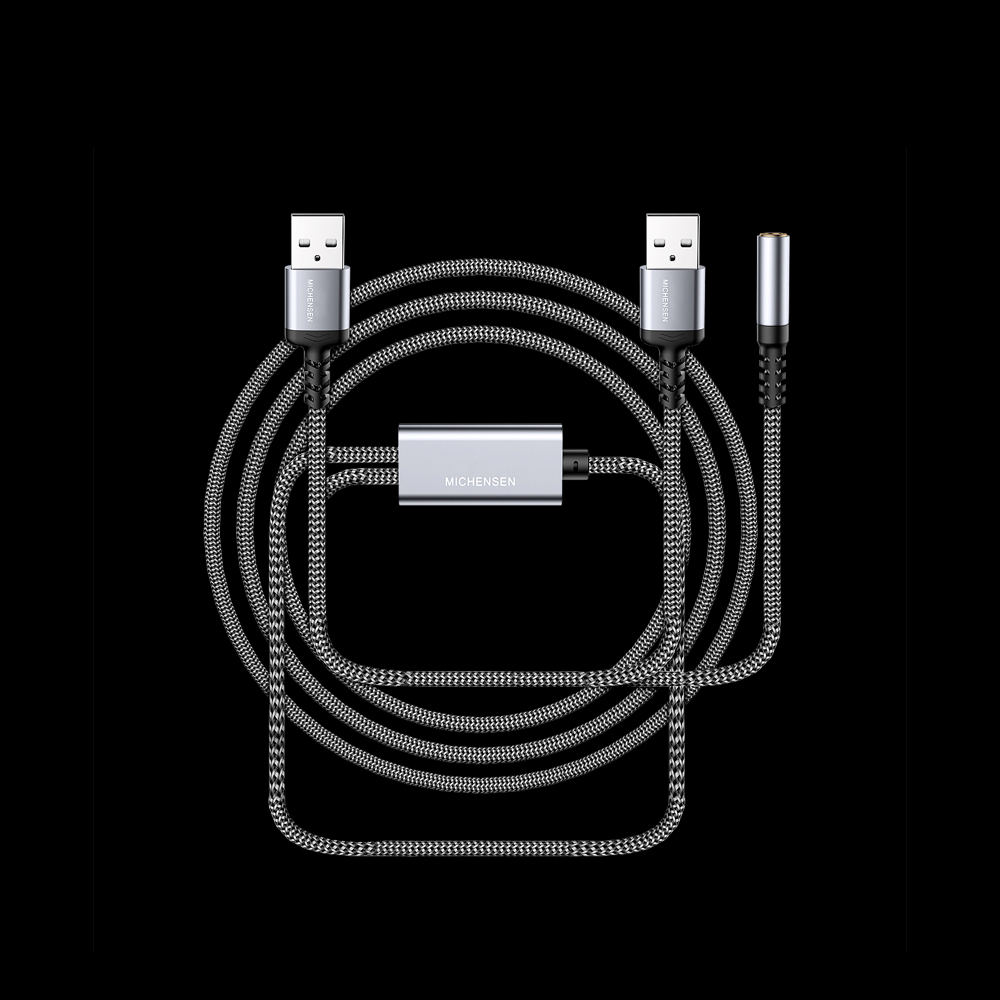 MICHENSEN USB Audio Monitor Record Cable