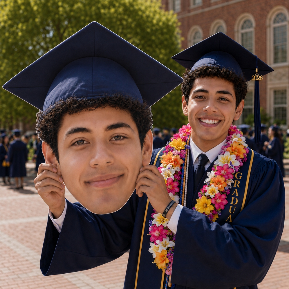 Custom Graduation Big Head Cutouts