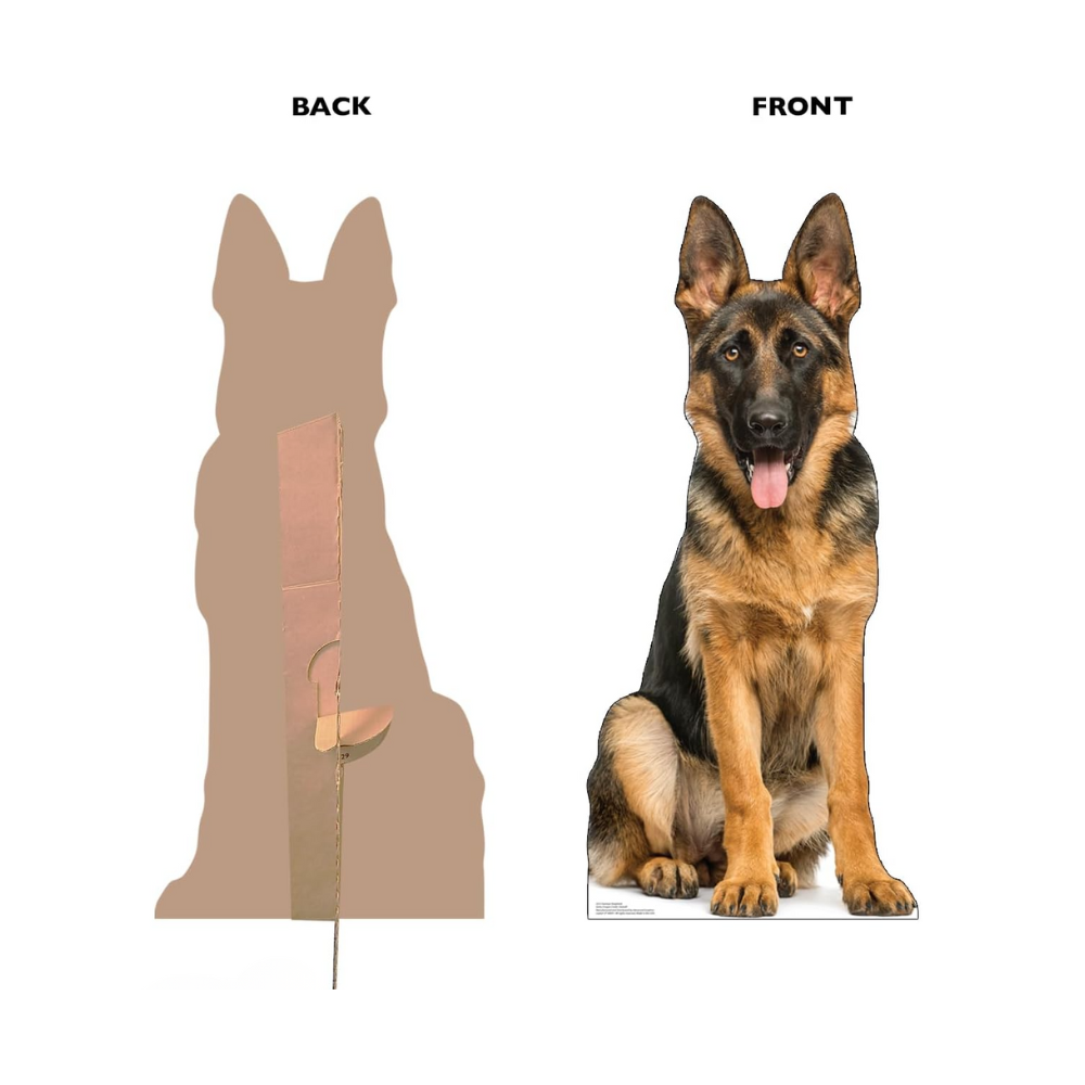 German Shepherd Life-Size Cutout