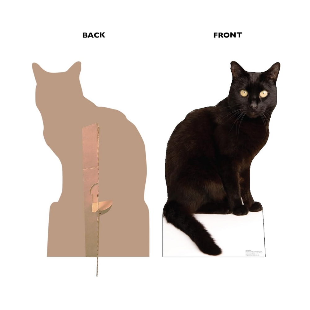 Black Cat Life-Size Cutout