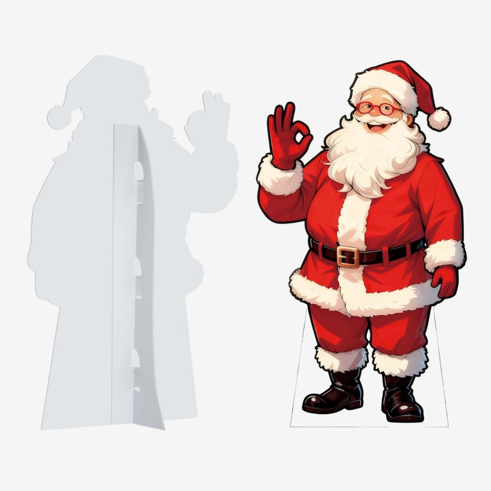 Santa Claus Christmas Life-Size Cardboard Cutouts
