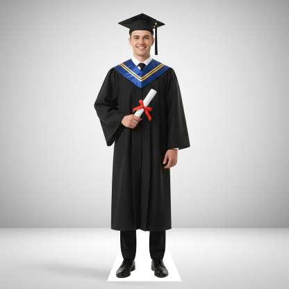 Custom Life-Size Cardboard Cutouts for Graduation