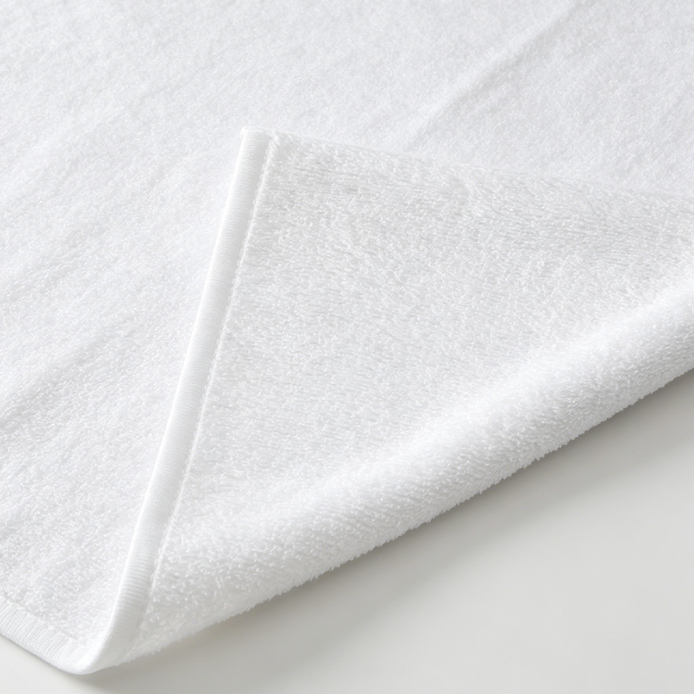 Close up view of premium microfiber fabric used for soft personalized kids beach towels