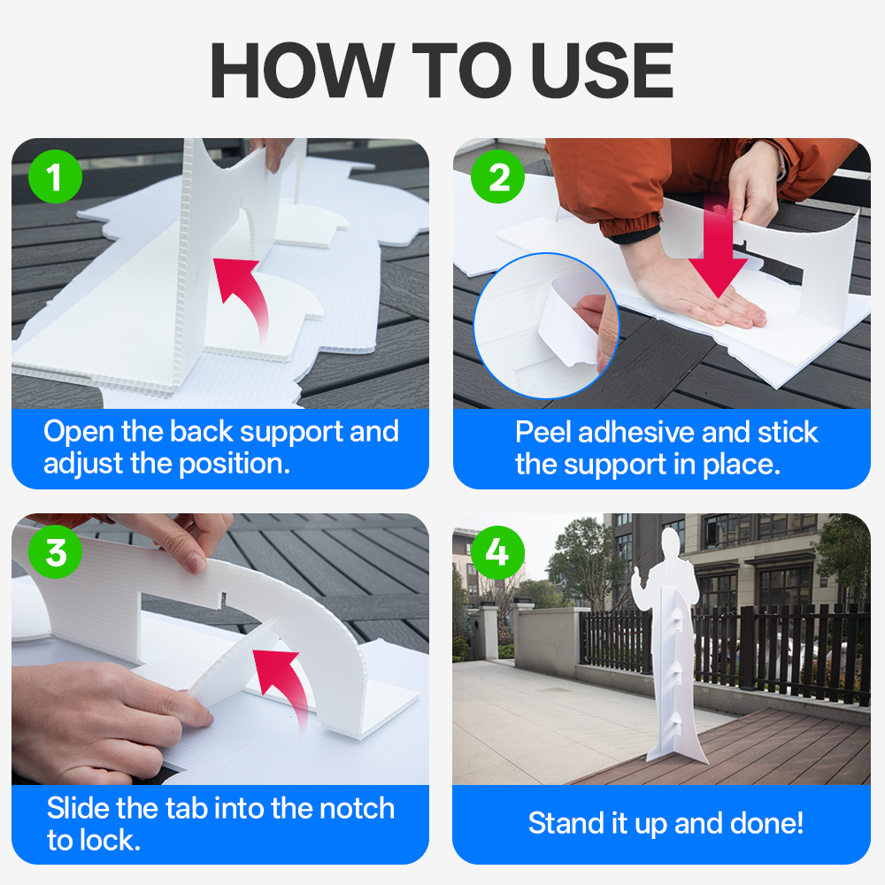 Custom Life-Size Cardboard Cutouts for Weddings