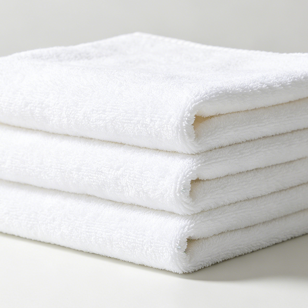 Premium microfiber material detail of custom kids beach towel with smooth and soft surface