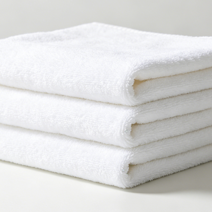 Premium microfiber material detail of custom kids beach towel with smooth and soft surface