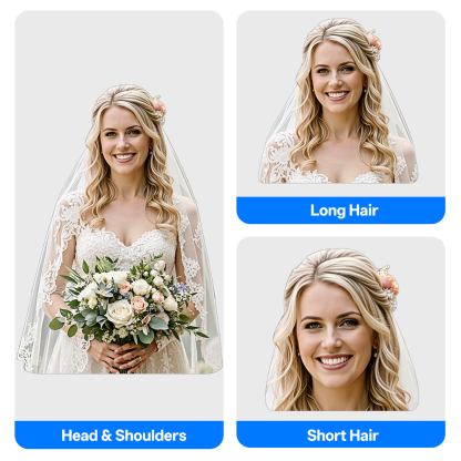 Custom Wedding Big Head Cutouts