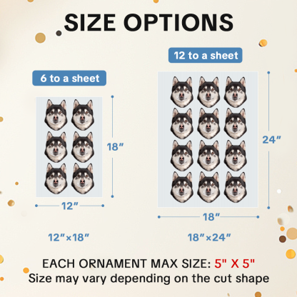 Custom Pet Big Head Cutouts (Mini)