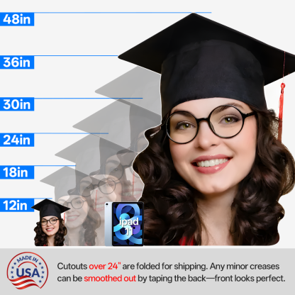 Custom Graduation Big Head Cutouts