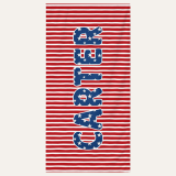 Personalized Kids Beach Towel – Stars & Stripes