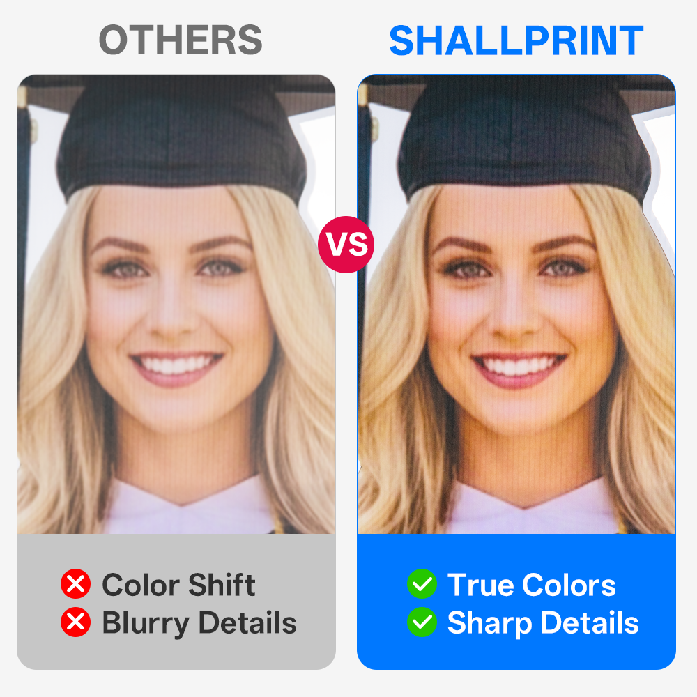 Custom Graduation Big Head Cutouts