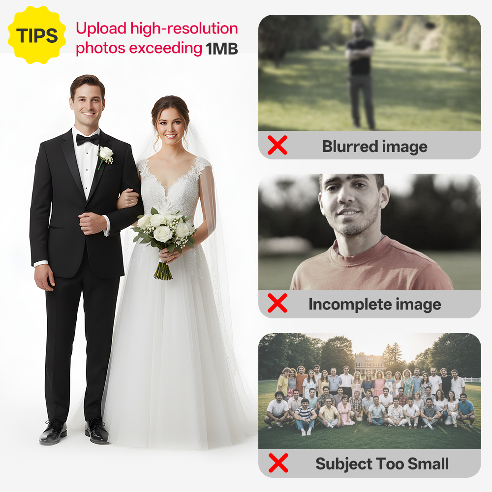 Custom Life-Size Cardboard Cutouts for Weddings