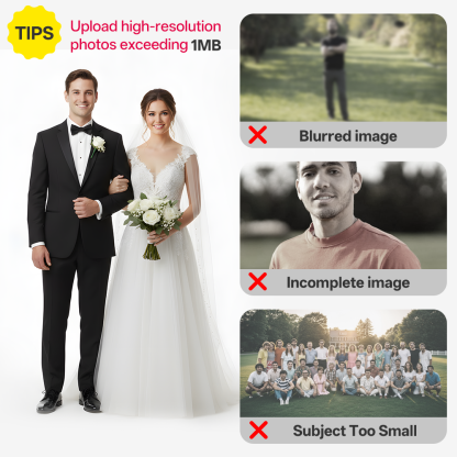 Custom Life-Size Cardboard Cutouts for Weddings